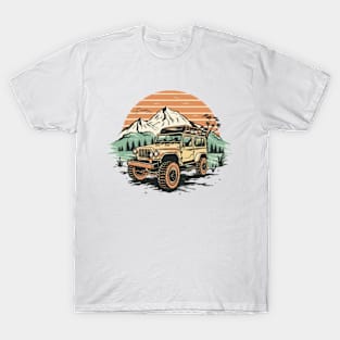 Urban jeep girl T-Shirt